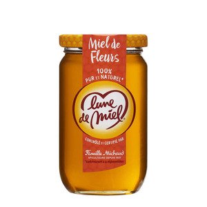 Lune De Miel 100% Pur Naturel Miel De Fleurs 375G