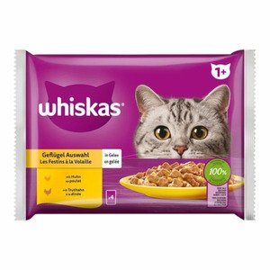 Whiskas Gelee 4 Varietes Classic Adult 12X85g