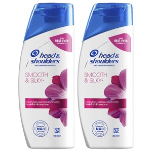 Head & Shoulders Shampoo Smooth & Silky 350Ml X2