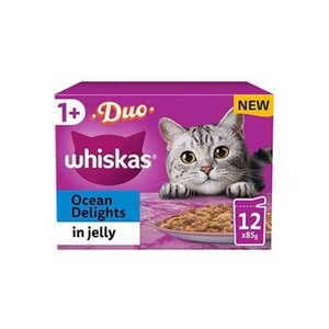 Whiskas Duo Ocean Delights 12X85g