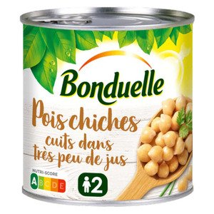 Bonduelle Pois Chiches Cuits Tres Peu De Jus 265G