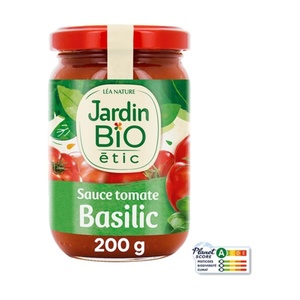Jardin Bio Organic Tomato Basil Sauce 200G