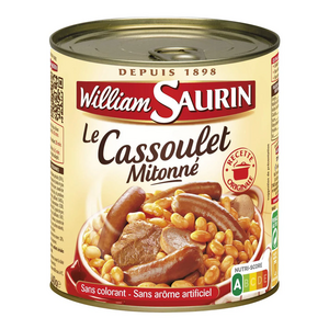 William Saurin Cassoulet Fin Gourmet 840G