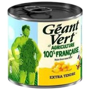 Geant Vert Extra Sweet Corn No Pestic Resi 285G