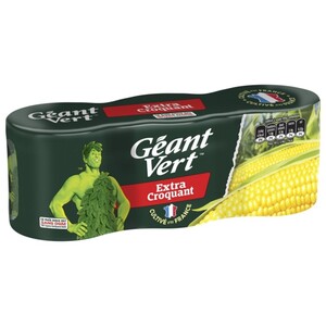 Geant Vert Maïs Doux Extra Croquant 3X140g