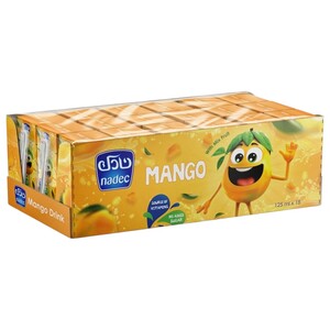 Nadec Juice Mango No Added Sugar 125Ml X18