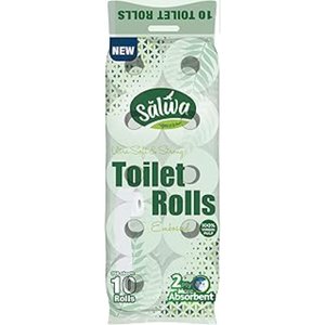 Salwa Toilet Roll 10X350'sheets