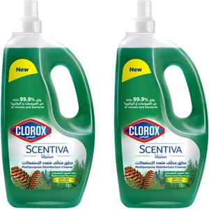 Clorox Scentiva Floor Cleaner Pine 2X1.5L
