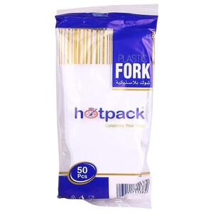 Hotpack Plastic Forks 50 Pieces