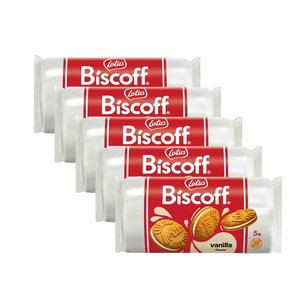 Biscoff Sandwich Vanilla Cream 50G 4+1 Free
