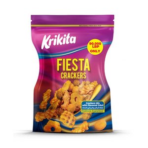 Krikita Fiesta Crackers Doy Pack 130G