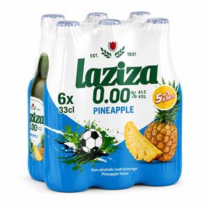 Laziza Drink Pineapple 6*330Ml