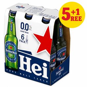 Heineken Cluster 6*25 Cl 0.0% Alc