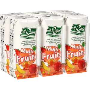 Al Rabie Multi Fruit Juice 120Ml