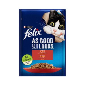 Felix Cat Food Beef 85G 12Pcs