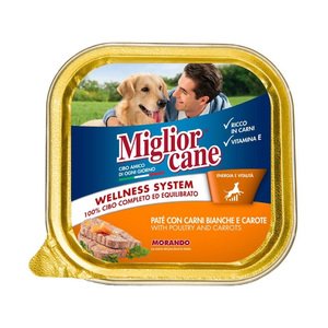 Miglior Dog Food Pate Meat & Carrots 150G