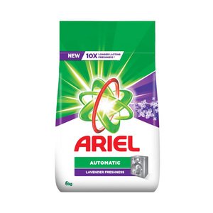Ariel Powder Detergent Lavender 6Kg -20%P.Off