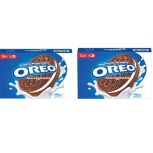 Nabisco Oreo Milk Chocolate Cookies 36.8 Gr X 12 Pcs