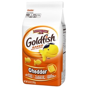 Pepperidge Farm Goldfish Baked Snack Crackers Cheddar 187G