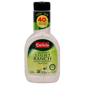 Delicio Light Ranch Dressing 267 Ml