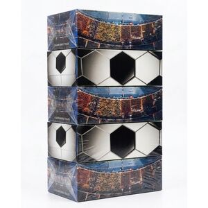 Xpert World Cup Facial Tissue 2 Ply 130 Sheets X 5 Pcs