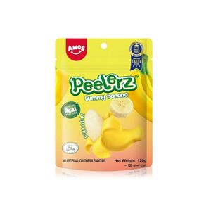 Amos Peelerz Gummy Banana 120 Gr