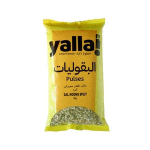 Yalla! Pulses Dal Moong Split 1 Kg