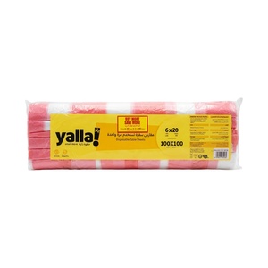 Yalla! Recycled Sufra Strip 100 X 100 20 'Sheets × 6 X 2 Pcs