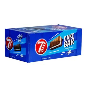 7 Days Cake Bar With Vanilla Filling 25 Gr 12 Pcs
