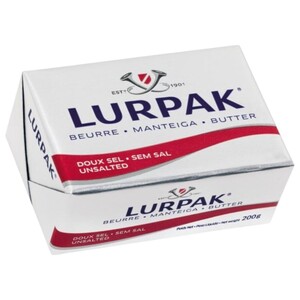 Lurpak Unsalted Butter 200G