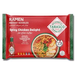 Tabasco Ramen Spicy Chicken Delight Noodles 75 Gr
