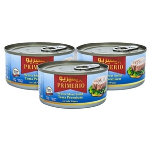 Primerio White Meat Tuna In Salt Water 3X170gm