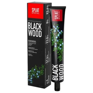 Splat Toothpaste Black Wood 75Ml
