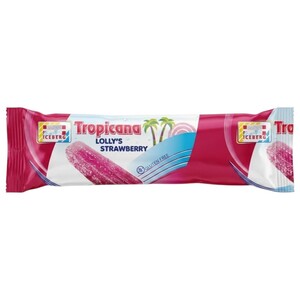 Iceberg Tropicana Lolly's Strawberry