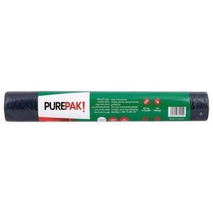 Purepak! Garbage Bags Black Large 40 Pieces
