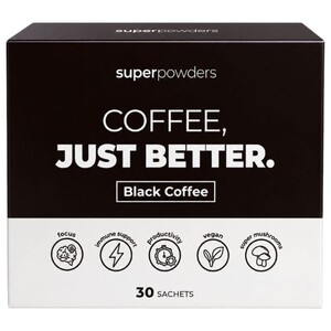 Superpowders Black Coffee 30 Sachets