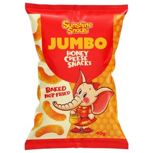 Sunshine Snacks Snacks Jumbo Honey Cheese 40G