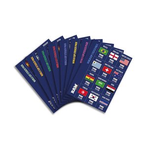 Raw Bites Activity Book World Cup Flags 2026