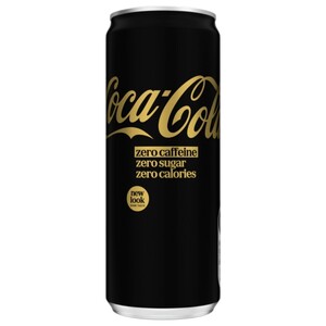 Coca Cola Carbonated Drink Black Edition Zero 330Ml