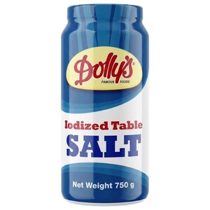 Dolly's Iodized Table Salt 750G