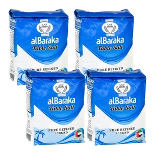 Al Baraka Table Salt 4X1kg