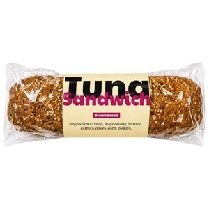 Naked Sandwich Tuna Brown Bread