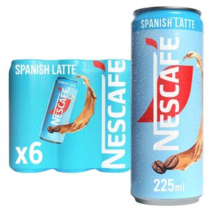 Nescafe Spanish Latte Ice Coffee 225 Ml 5 + 1 Pcs Price Offer