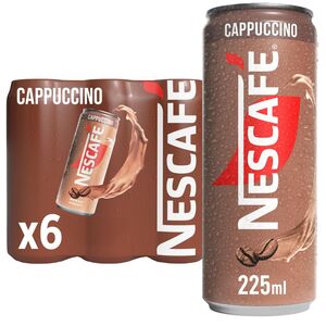 Nescafe Cappuccino Drink Ice Coffee 225 Ml 5+1 Pcs Price Offer