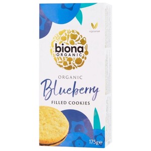 Biona Cookies Filled Blueberry Organic 175G