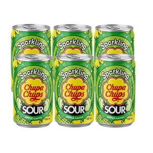 Chupa Chups Sparkling Green Apple 150Ml 5+1 Free