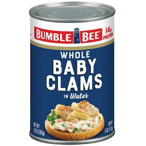 Bumble Bee Whole Baby Clams 10 Oz