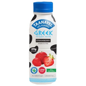 Taanayel Greek Yogurt Drink Strawberry 330Ml