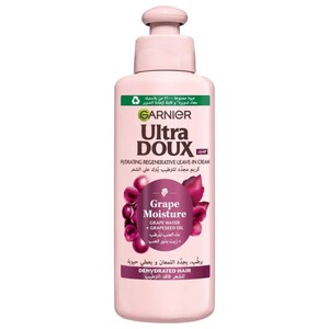 Ultra Doux Leave-In Cream Moisturizing Grape Water & Grape Seed Oil 200Ml