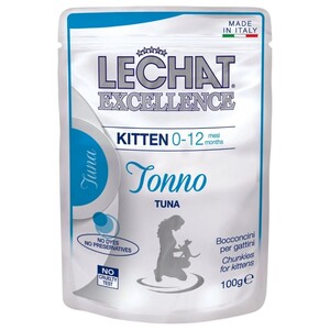 Lechat Excellence Kitten Tuna Wet Pouch For Cat 100G
